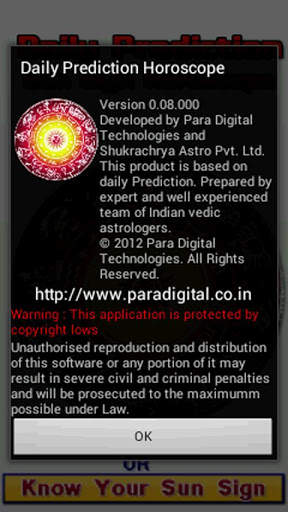 Daily Prediction Horoscope Sun Sign Zodiac Based screenshot 5