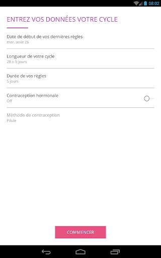Ovu - Suivi de règles gratuit screenshot 16