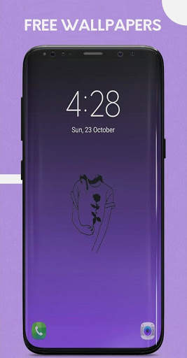 Purple Wallpapers 5 تصوير الشاشة