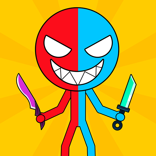 Red &amp; Blue: Stickman Adventure icon