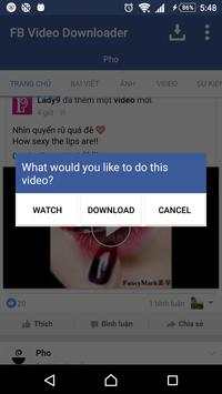 Download Video for Facebook screenshot 3
