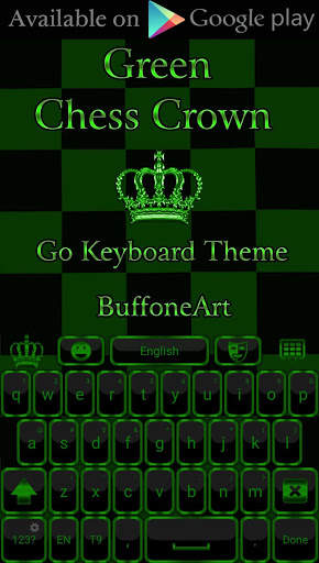Green Chess Crown Go Launcher Theme screenshot 8