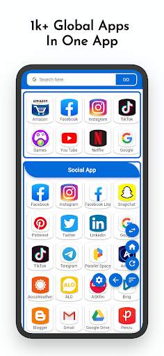 All Social Media Apps Network screenshot 1