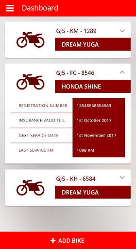 My Bikes screenshot 2