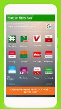 Daily Nigerian Newspaper App screenshot 1