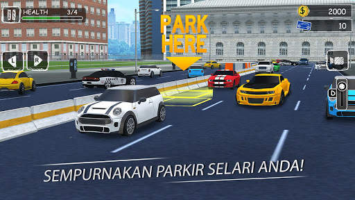 Tempat Letak Kereta Profesor: Simulator 3D Sekolah screenshot 2