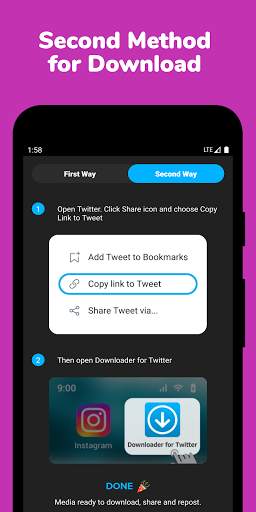 Video Download and Repost for Twitter - Save Gif screenshot 8
