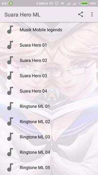 Suara Hero Mobile Legends Offline screenshot 1