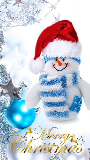 ثيم لوحة المفاتيح Blue Christmas1 4 تصوير الشاشة
