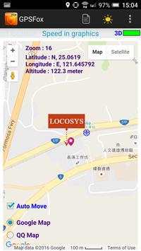 LOCOSYS GPSFox App screenshot 6