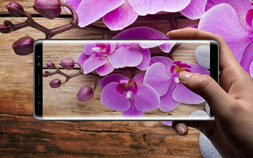 Orchids 3D Free Live Wallpaper screenshot 9