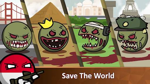 Countryballs - Zombie Attack screenshot 4