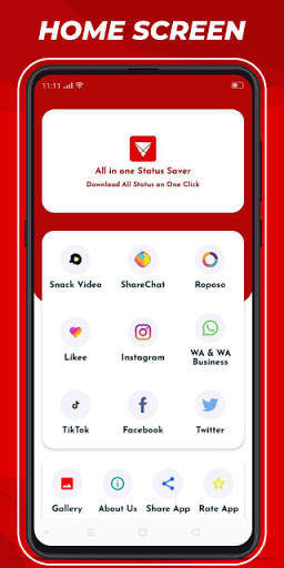 All in one Status Saver -Snap Video, Facebook screenshot 2