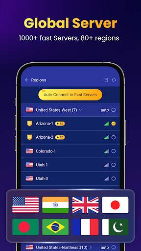Rocket VPN -Security&Smart screenshot 2