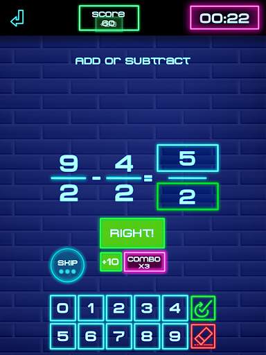 Fraction Challenge: Math games 19 تصوير الشاشة