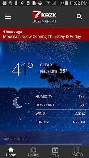 KBZK STORMTracker Weather App screenshot 1