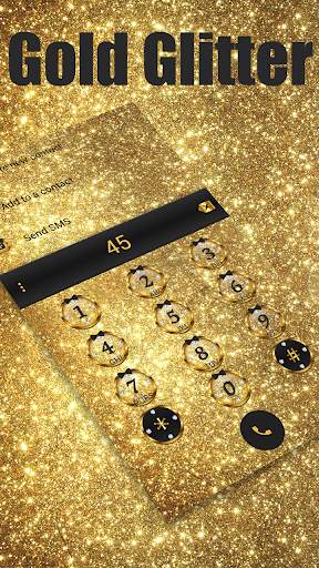 Gold Glitter Emoji Keyboard screenshot 6