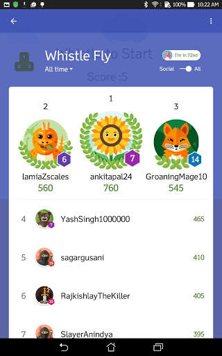 Whistle Fly : whistle Sound controlled fun game screenshot 7