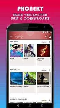 PHONEKY Ringtones & Wallpapers screenshot 1