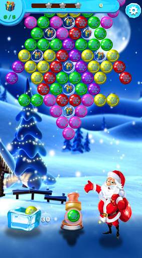 New Santa Christmas Bubble Shooter screenshot 5