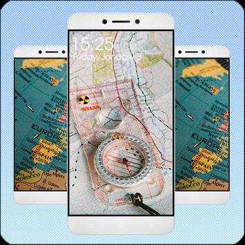 Map Wallpaper Full HD screenshot 1