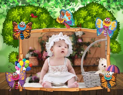 Kids Photo Editor : Cool Photo Frames & Stickers screenshot 2