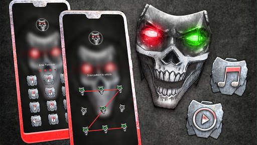 Metal Skull Mask Launcher screenshot 4