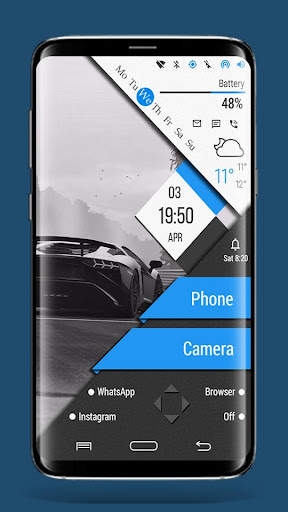 Rhombus RH Theme for Total Launcher screenshot 8