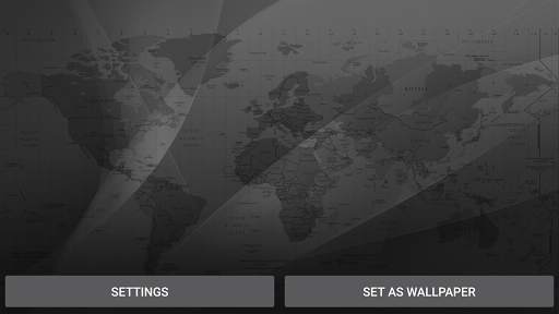 Black Map Live Wallpaper screenshot 6