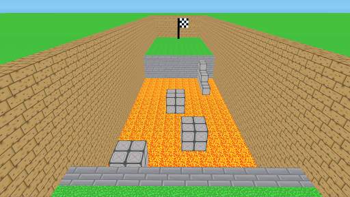 Mcraft : Block Parkour Game 3D screenshot 3