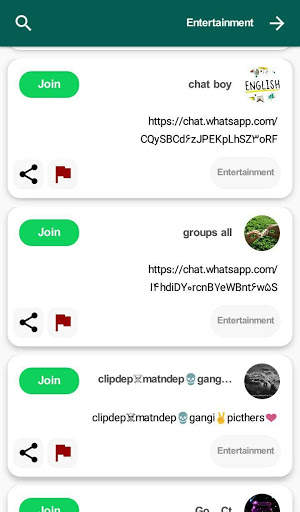 Whats Links : groups of whats app screenshot 3