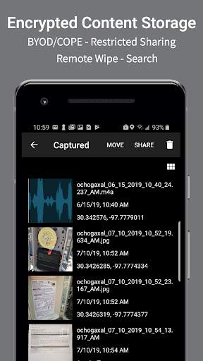 CAPTOR for BlackBerry screenshot 6