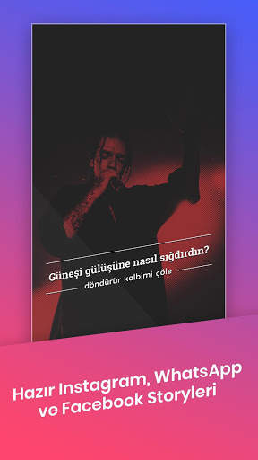 Story Sözleri (İnstagram - WhatsApp) & Wallpaper screenshot 3