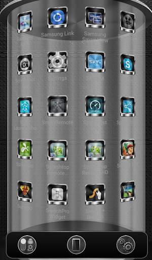 Next Launcher Theme Titanium screenshot 8
