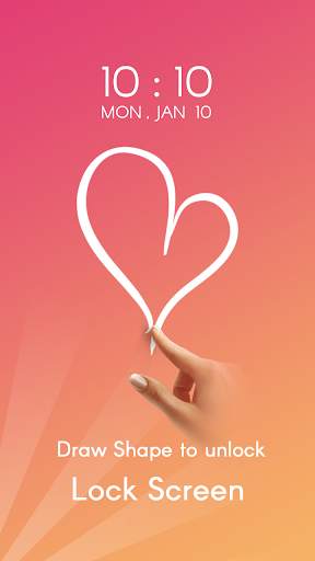 Signature Unlock Screen screenshot 3
