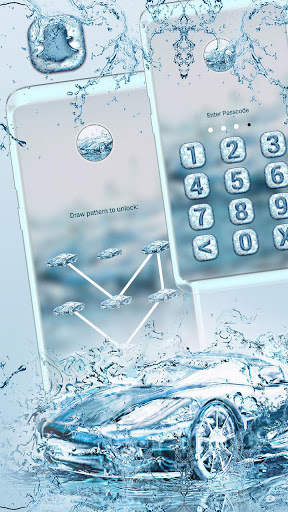 Water Car Launcher Theme screenshot 5