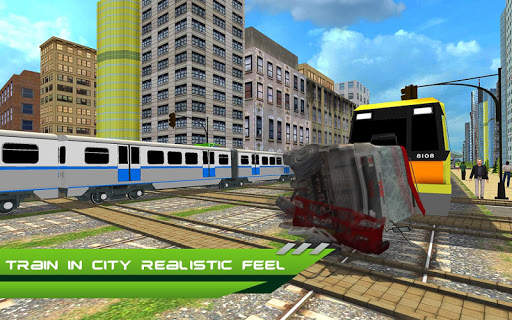 Driving Metro Train Sim 3D screenshot 7