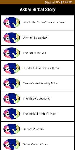 Akbar Birbal Moral Stories screenshot 1