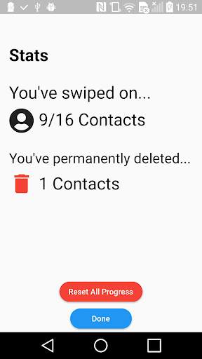 Cinder - Clean Your Contacts screenshot 5