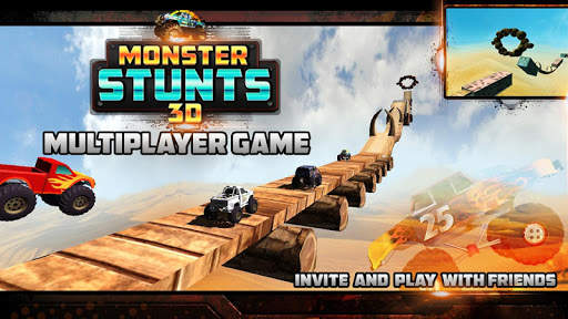 3D MONSTER STUNTS screenshot 1