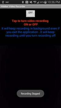 Hidden Video Recorder screenshot 1