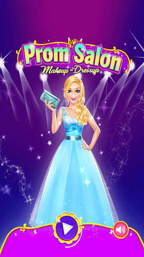 Prom salon makeup dressup screenshot 5