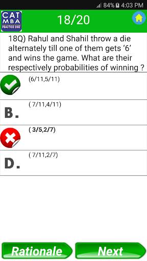CAT MBA Entrance Exam screenshot 5