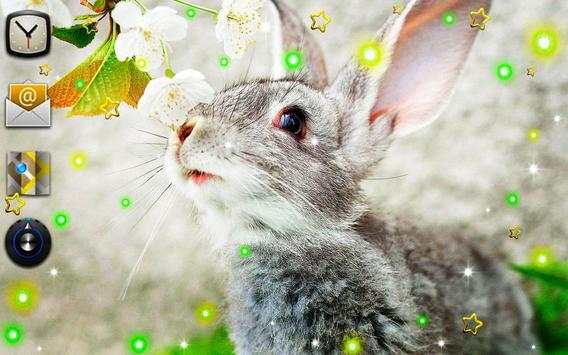 Funny Bunnies live wallpaper screenshot 3