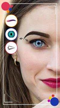 Eyebrow Makeup Beauty Photo screenshot 1