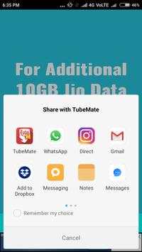 10GB Free Data For Jio screenshot 5