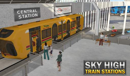 Modern Train Driver Train Game screenshot 14