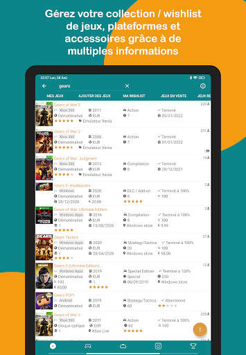 MyGameDB - Jeux Vidéo Tracker screenshot 9