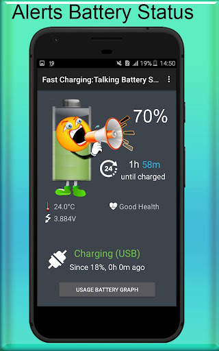 Fast Charging:Talking Battery Saver screenshot 13