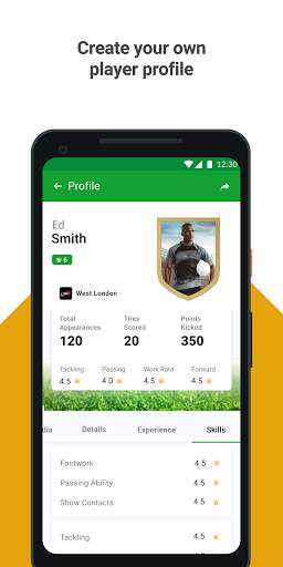 Player Profile screenshot 1